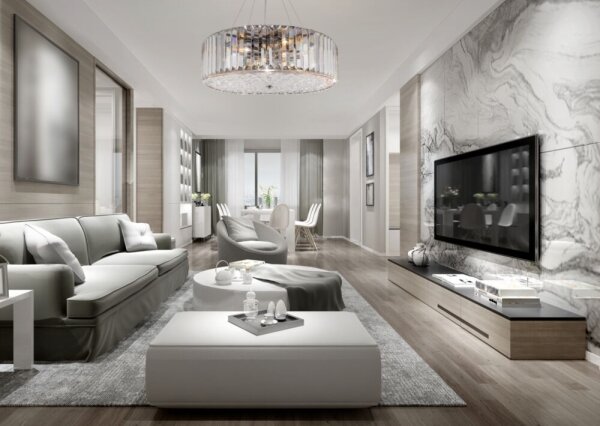 Maytoni MOD080CL-06CH - Lampadario a sospensione con filo RECINTO 6xE27/60W/230V