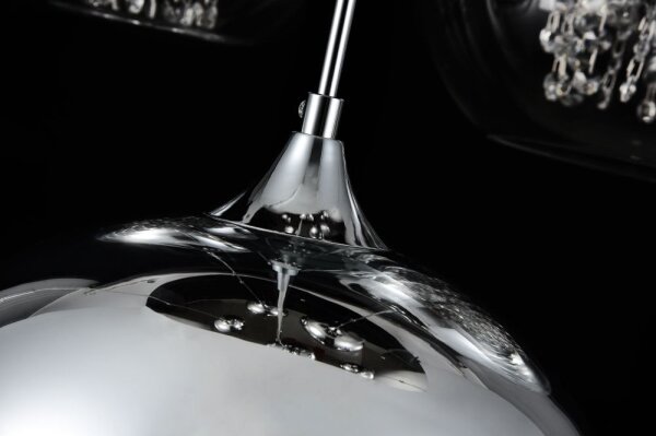Maytoni P140-PL-170-5-N - Lampadario a sospensione con filo FERMI 5xE27/60W/230V cromo