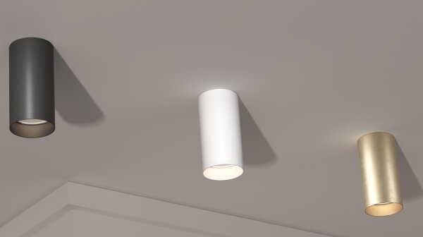 Maytoni C010CL-01B - Faretto FOCUS 1xGU10/50W/230V nero