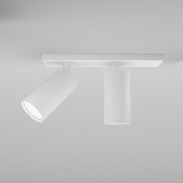 Maytoni C051CL-U-2W - Faretto FOCUS 2xGU10/10W/230V, bianco