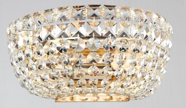 Maytoni DIA100-WL-02-G - Applique BASFOR 2xE14/60W/230V oro