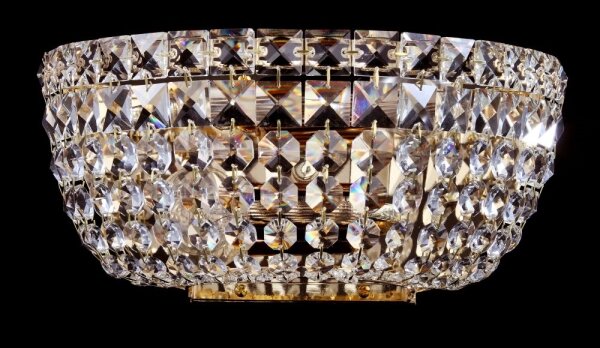Maytoni DIA100-WL-02-G - Applique BASFOR 2xE14/60W/230V oro