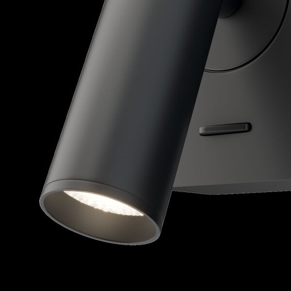Maytoni C039WL-L3B3K - Luce Spot da parete a LED MIRAX LED/3W/230V nero