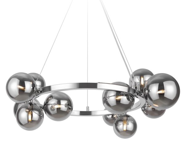 Maytoni MOD545PL-11CH - Lampadario a sospensione con filo DALLAS 11xG9/28W/230V cromo
