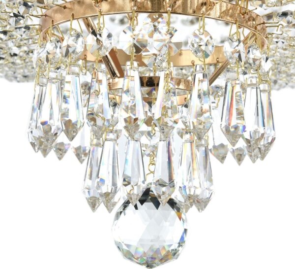 Maytoni DIA890-CL-05-G - Lampadario a plafone PALACE 5xE27/60W/230V