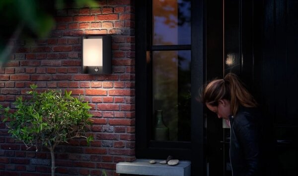 Philips - LED Applique da esterno con sensore ARBOUR LED/3,8W/230V IP44