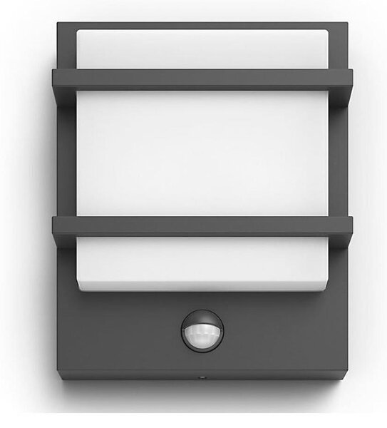Philips - LED Applique da esterno con sensore PETRONIA LED/3,8W/230V IP44