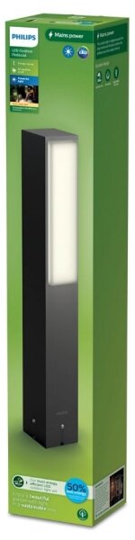 Philips - Lampada LED da esterno STRATOSPHERE LED/3,8W/230V 42 cm 2700K IP44