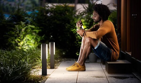 Philips - Lampada LED da esterno STRATOSPHERE LED/3,8W/230V 42 cm 2700K IP44