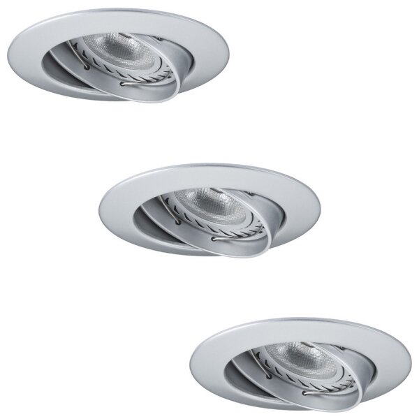 Paulmann 92516 - Set 3x LED GU10 3,5W lampade da incasso bagno 230V