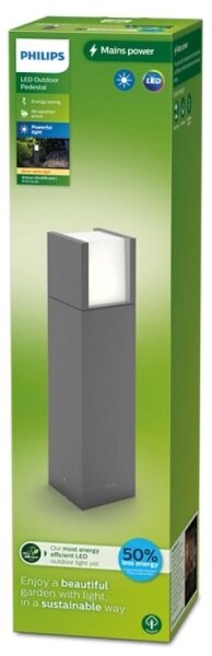 Philips - Lampada LED da esterno ARBOUR LED/3,8W/230V 40 cm IP44