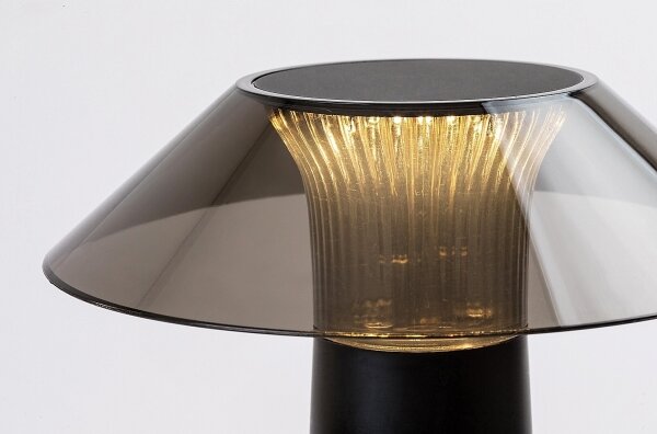 Rabalux 77062 - Lampada da tavolo LED dimmerabile ASSEN LED/5W/5V IP44 nero