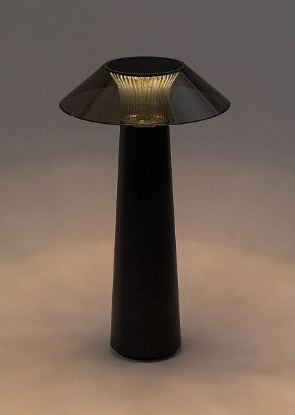 Rabalux 77062 - Lampada da tavolo LED dimmerabile ASSEN LED/5W/5V IP44 nero