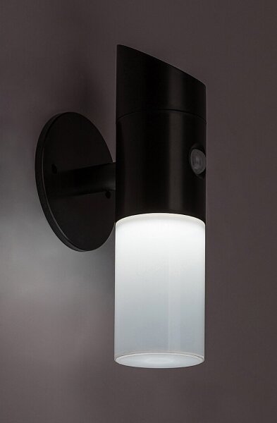 Rabalux 77030 - Lampada solare da parete LUTTO LED/1W/3,7V IP44 nera