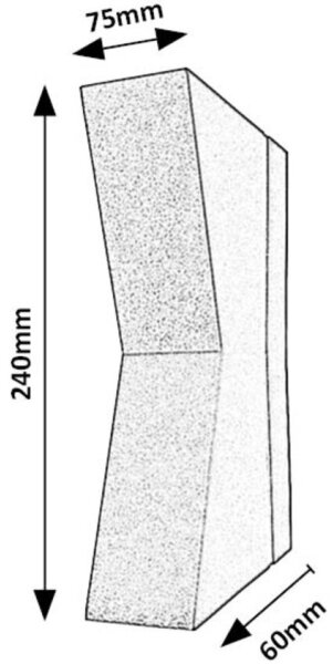 Rabalux 77066 - Applique a LED da esterno TEMSE LED/6W/230V IP65 antracite