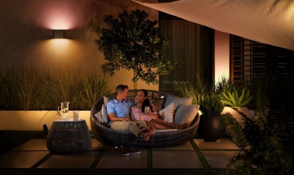 Philips -LED RGBW Lampada dimmerabile da esterno Hue DYMERA 2xLED/10,2W/230V IP44