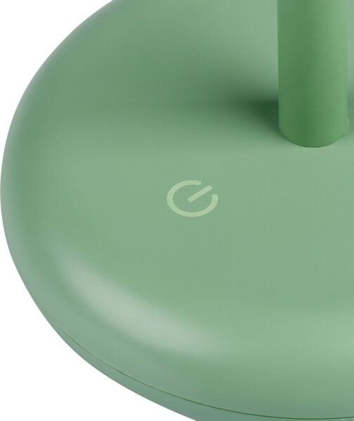 Kanlux 37313- Lampada ricaricabile dimmerabile FLUXY LED/1,7W/1800 mAh IP44 verde