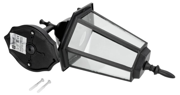 Applique da esterno 1xE27/60W/230V IP44 nera
