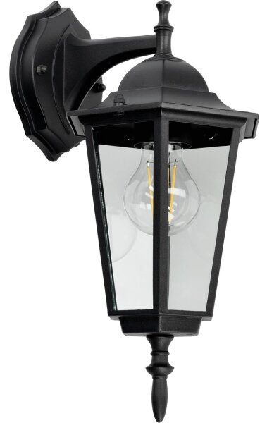 Applique da esterno 1xE27/60W/230V IP44 nera