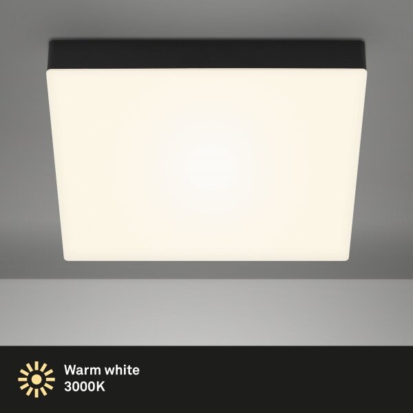 Briloner 7071015 - Plafoniera LED FLAME LED/21W/230V nero