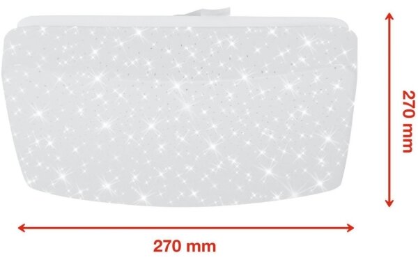 Telefunken 601906TF - Plafoniera LED con sensore LED/12W/230V 4000K