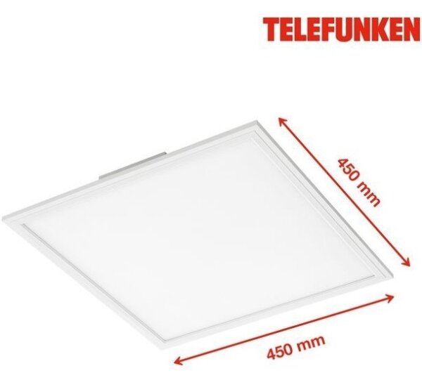 Telefunken 308806TF - Pannello a plafone LED con sensore LED/25W/230V 4000K