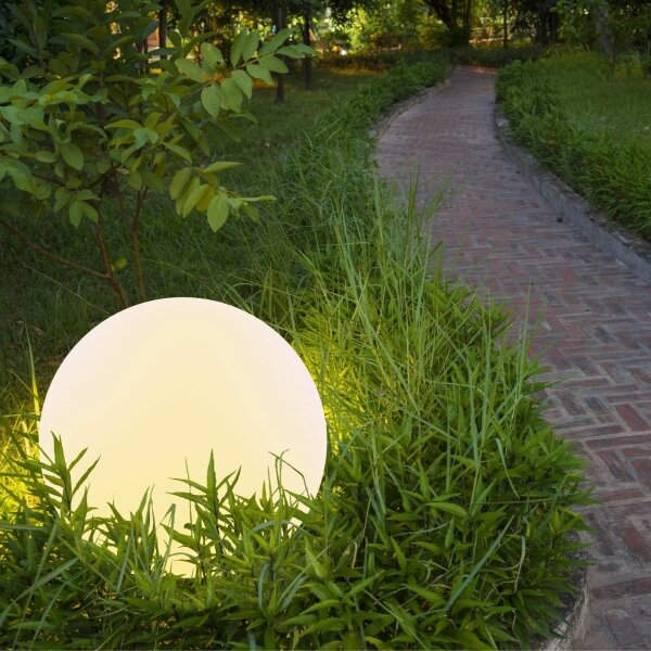 LED RGBW Lampada solare BALL LED/3,2V 500 mAh diametro 20 cm IP65 + telecomando