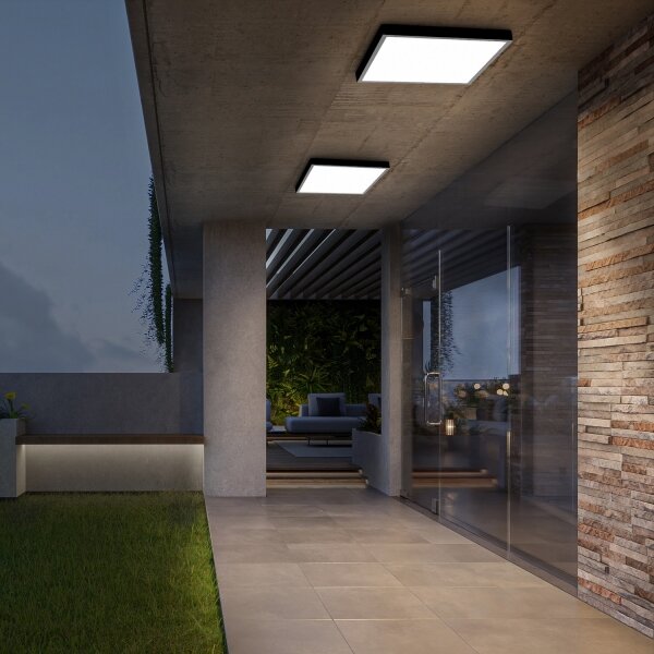 Brilagi - Lampada LED da bagno FRAME LED/50W/230V 3000/4000/6000K IP44 nero