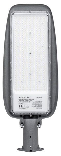 Aigostar - Lampione stradale LED SLIM/200W/230V 6500K IP65