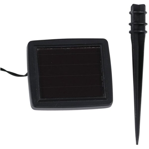Catena LED solare 10xLED/1W/1,2V 1xAA 2 m IP44 3000K 300 mAh