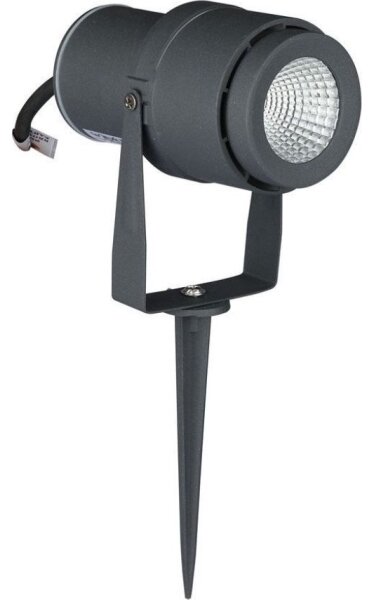 Lampada LED da esterno LED/12W/100-240V IP65 3000K grigio