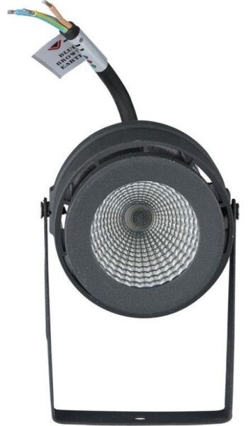 Lampada LED da esterno LED/12W/100-240V IP65 3000K grigio