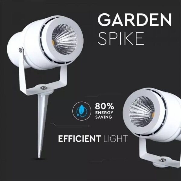 Lampada LED da esterno LED/12W/100-240V IP65 bianco - vetro verde