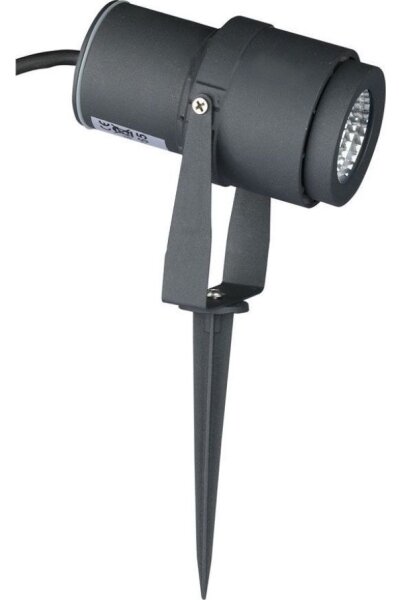 Lampada LED da esterno LED/12W/100-240V IP65 3000K grigio