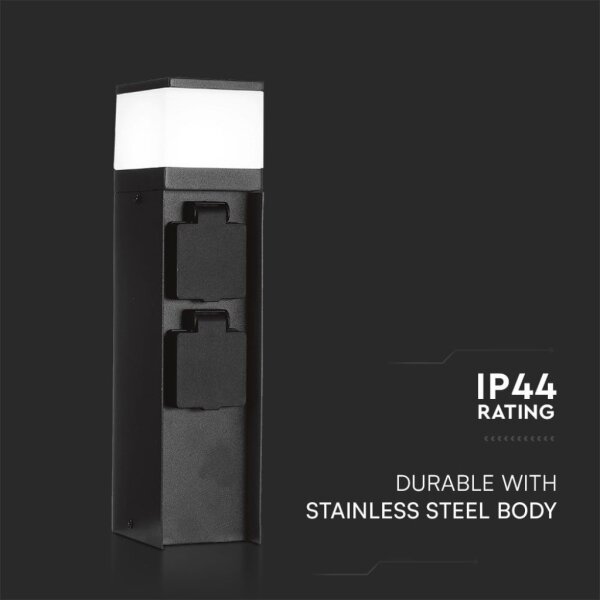 Lampada esterna con 2 prese 1xG9/11W/230V IP44