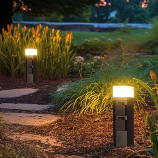 Lampada esterna con 2 prese 1xG9/11W/230V IP44
