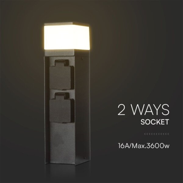 Lampada esterna con 2 prese 1xG9/11W/230V IP44