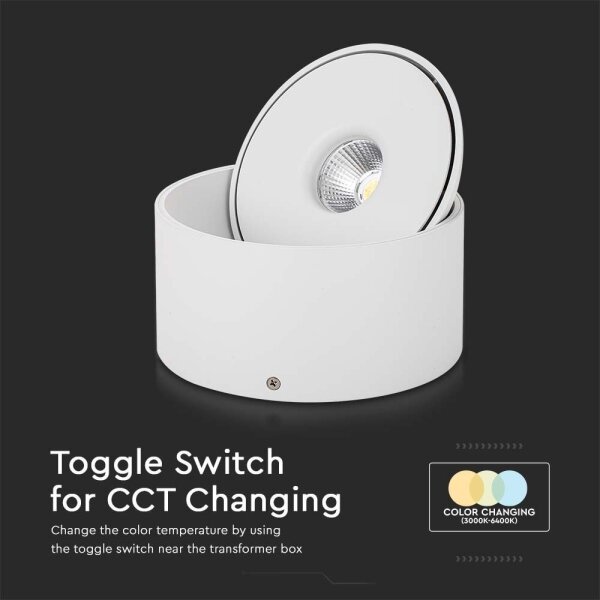 Faretto LED LED/20W/230V 3000/4000/6400K bianco