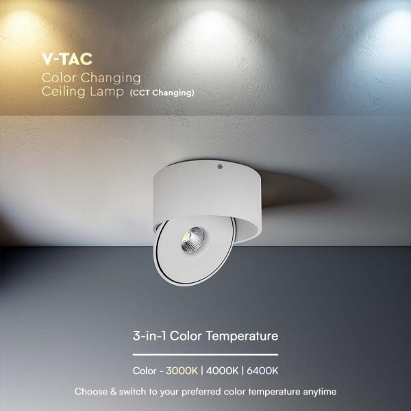 Faretto LED LED/20W/230V 3000/4000/6400K bianco
