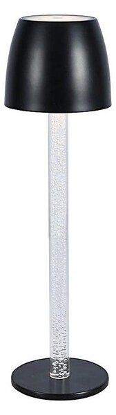 LED Lampada da tavolo ricaricabile dimmerabile LED/3W/5V 3000K nero