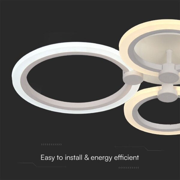 Lampadario a plafone LED dimmerabile LED/45W/230V 3000-6500K + +TC