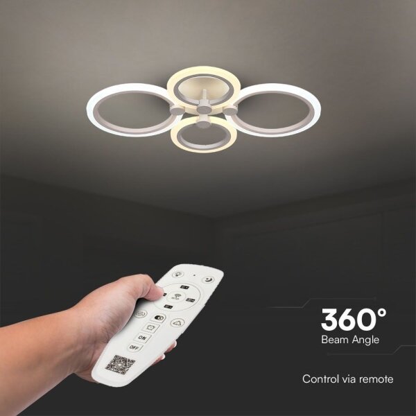 Lampadario a plafone LED dimmerabile LED/45W/230V 3000-6500K + +TC