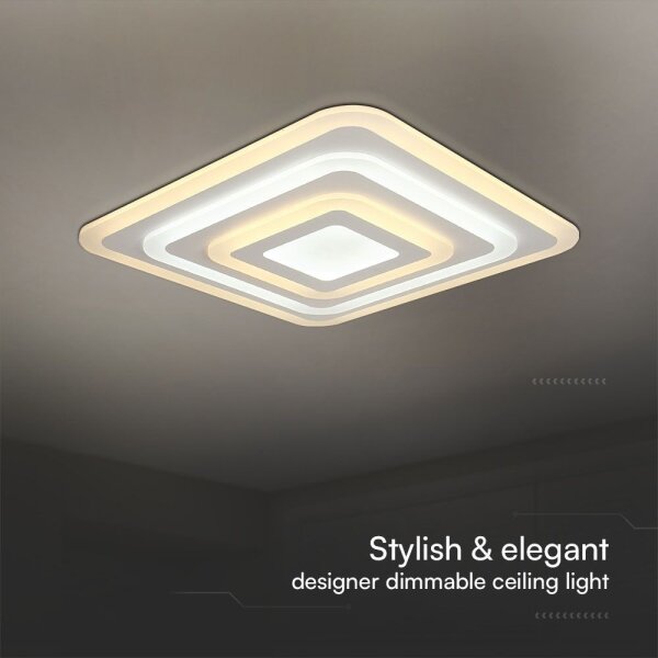 Plafoniera LED dimmerabile LED/77W/230V 3000-6500K + +TC