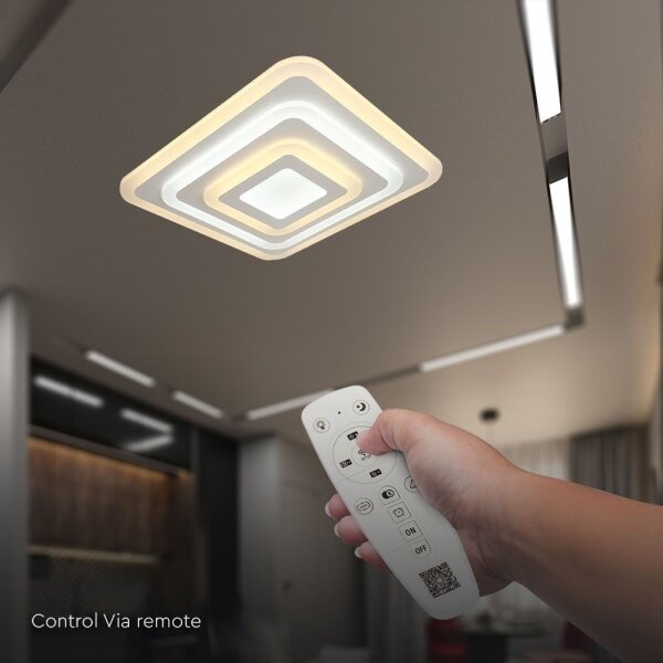 Plafoniera LED dimmerabile LED/77W/230V 3000-6500K + +TC