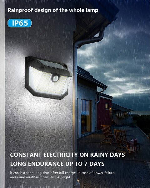 Brilagi - Applique a LED solare con sensore WALLIE LED/4W/5,5V IP65