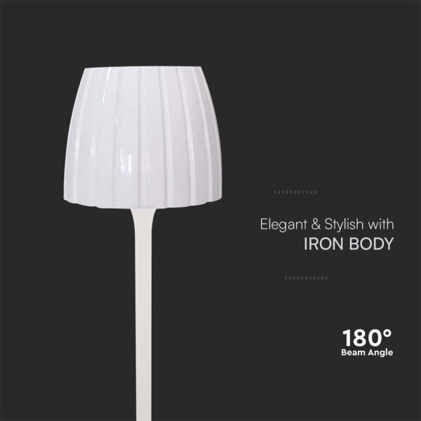 LED Lampada da tavolo ricaricabile dimmerabile LED/2,7W/5V 3000-6000K 1800 mAh bianco