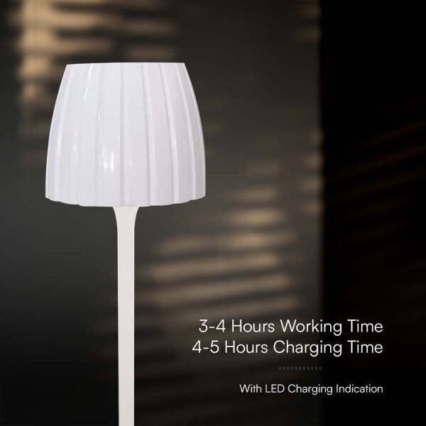 LED Lampada da tavolo ricaricabile dimmerabile LED/2,7W/5V 3000-6000K 1800 mAh bianco