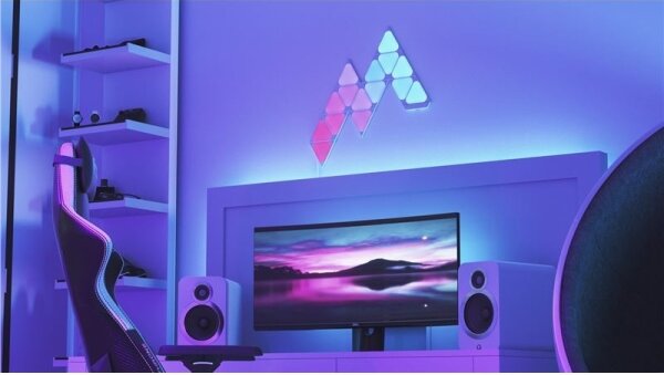 Nanoleaf NL48-1001TW-10PK - PACK 10x LED RGB Pannello dimmerabile TRIANGOLI LED/0,5