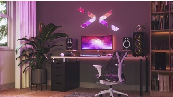 Nanoleaf NL48-1001TW-10PK - PACK 10x LED RGB Pannello dimmerabile TRIANGOLI LED/0,5
