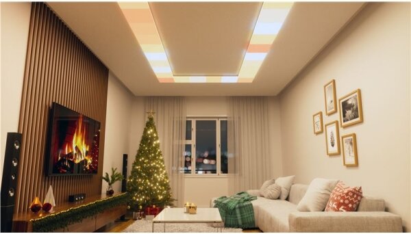 Nanoleaf NF083K02-3SL-Set prolunga LEDRGBW Lampada dimmerabile 16W/230V 2700-6500K Wi-Fi